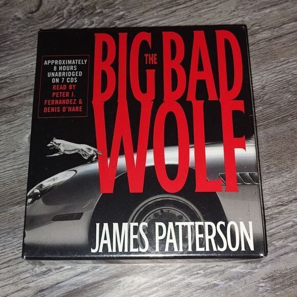 The Big Bad Wolf James Patterson Audio Book New Sealed - Picture 1 of 4